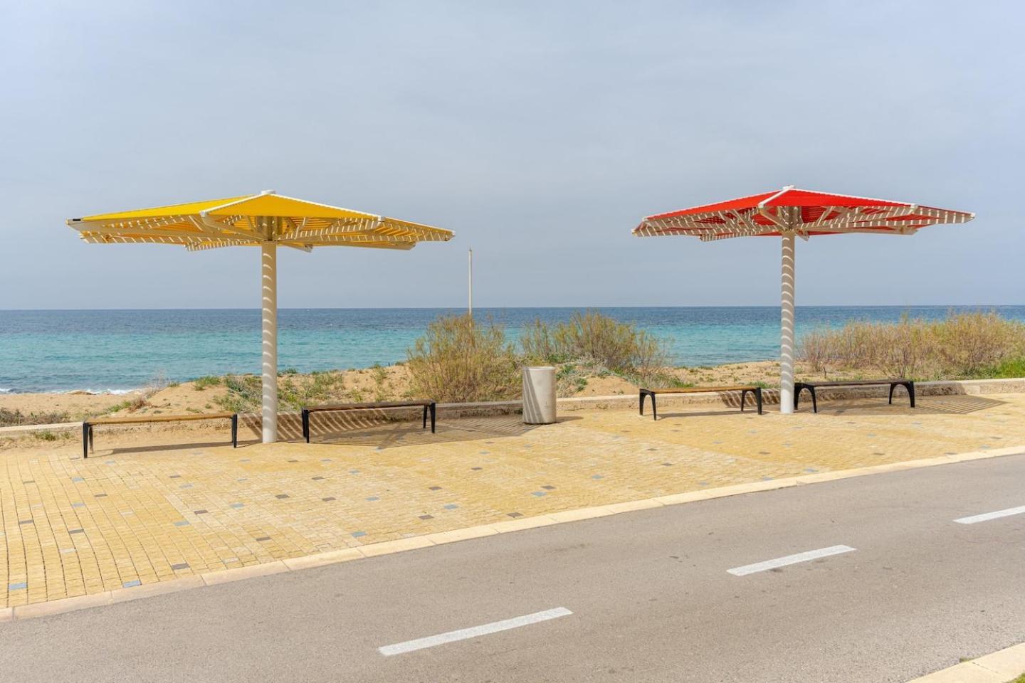Gw951 Gugel Waves Amazing Seaview Apartments นาฮารียา ภายนอก รูปภาพ